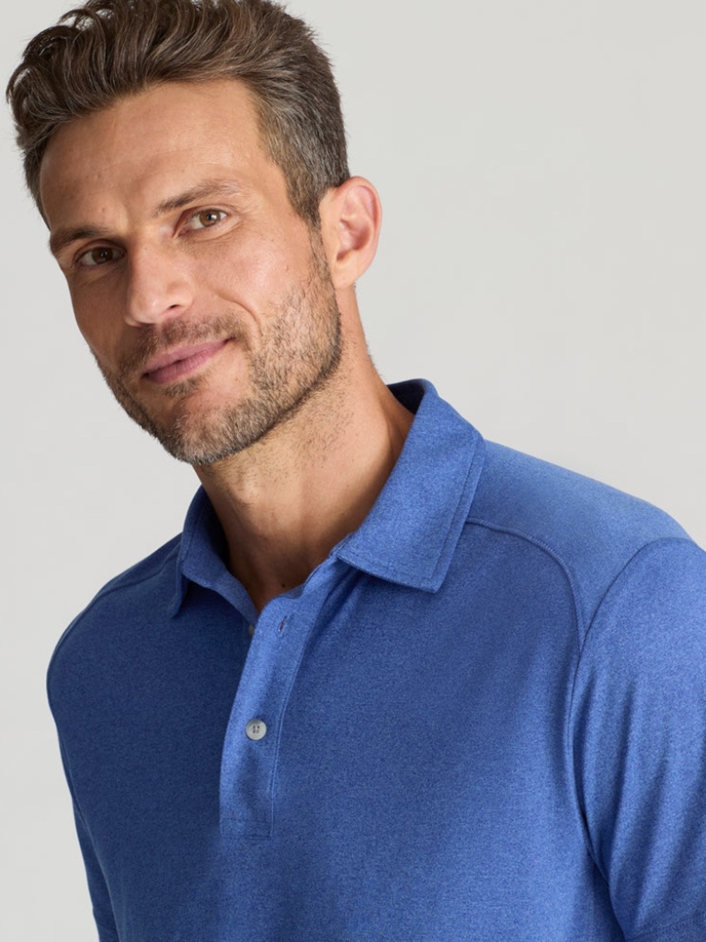UNTUCKit Performance Polo Blue Size Large - Picture 2 of 10